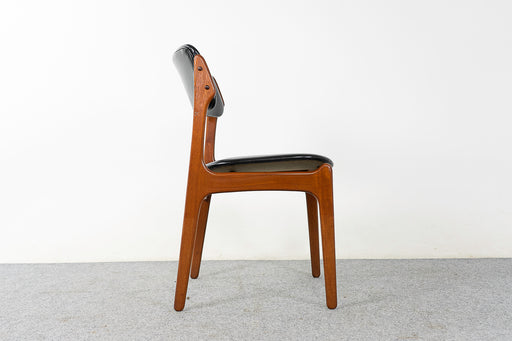 1 Teak "Model 49" Dining Chair by Erik Buch - (322-130.2)