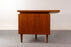 Teak Mid-Century Executive Desk - (D1225)