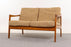 Teak Danish Loveseat - (D1266)