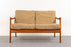 Teak Danish Loveseat - (D1266)