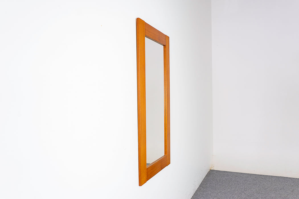 Danish Modern Teak Mirror - (321-341.1)