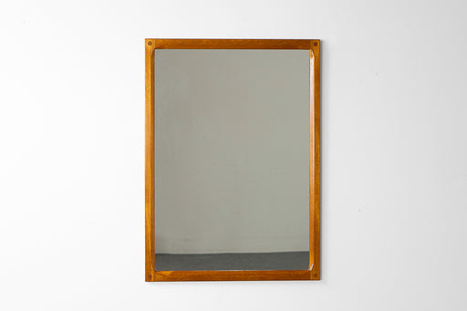 Danish Teak Mirror by Kai Kristiansen - (D1015)
