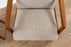 Danish Modern Teak Recliner Lounge Chair with Footstool - (D1556)