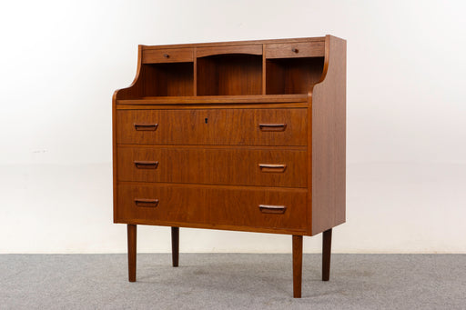 Teak Danish Secretary Desk - (325-026)