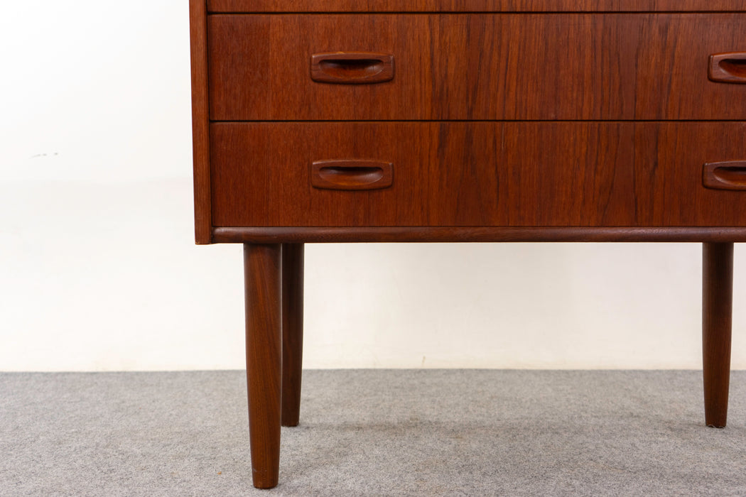 Teak Danish Secretary Desk - (325-073)