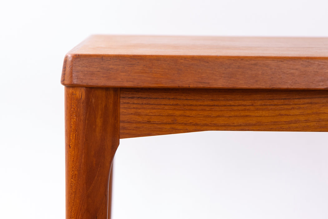 Danish Modern Teak Side Table by Henning Kjærnulf - (D1549)