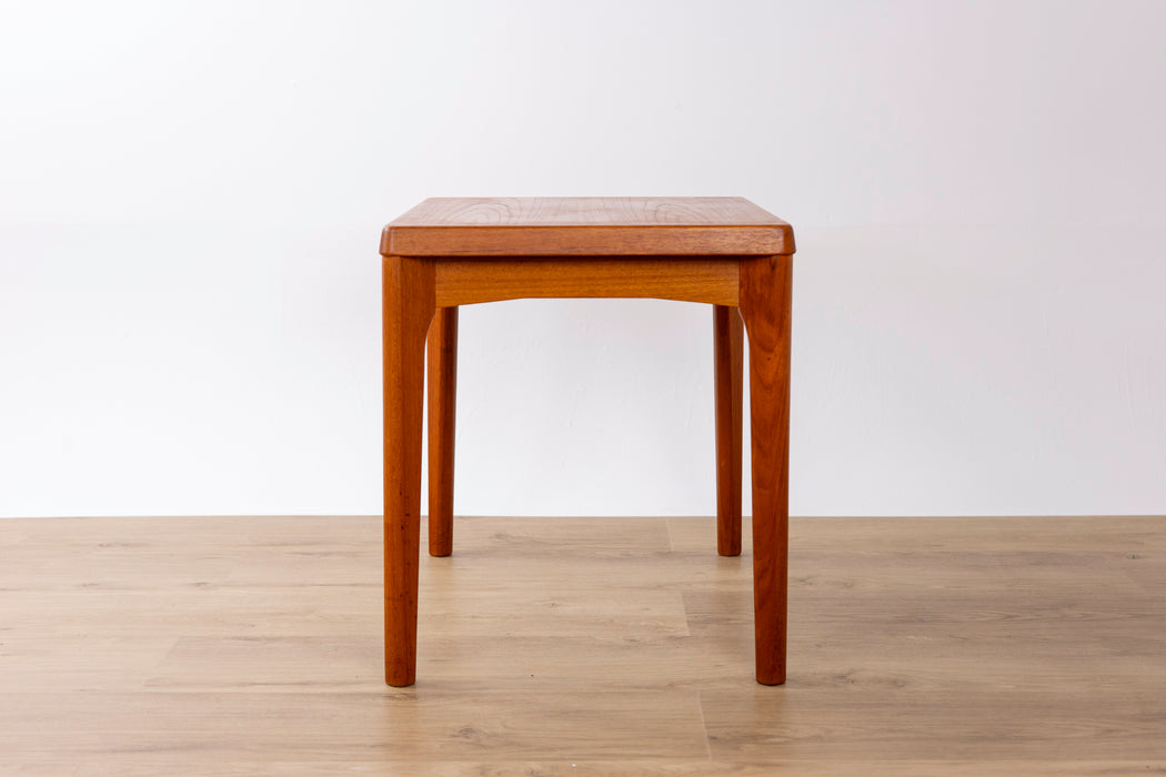 Danish Modern Teak Side Table by Henning Kjærnulf - (D1549)