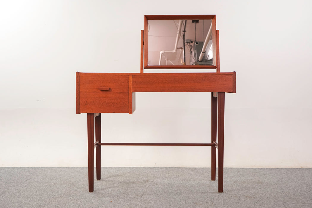 Teak Danish Vanity - (325-061)