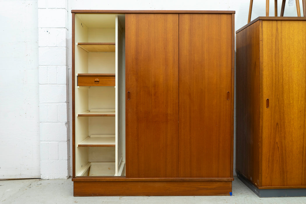 Teak Danish Wardrobe - (325-086)