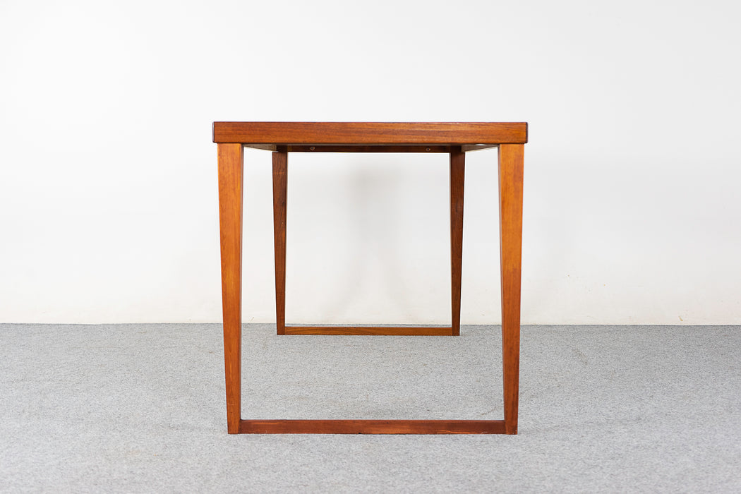 Danish Modern Teak Table/Desk - (323-096)
