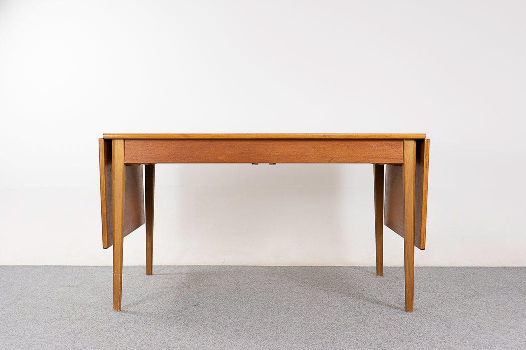 Teak & Beech Desk/Sewing Table - (322-169)