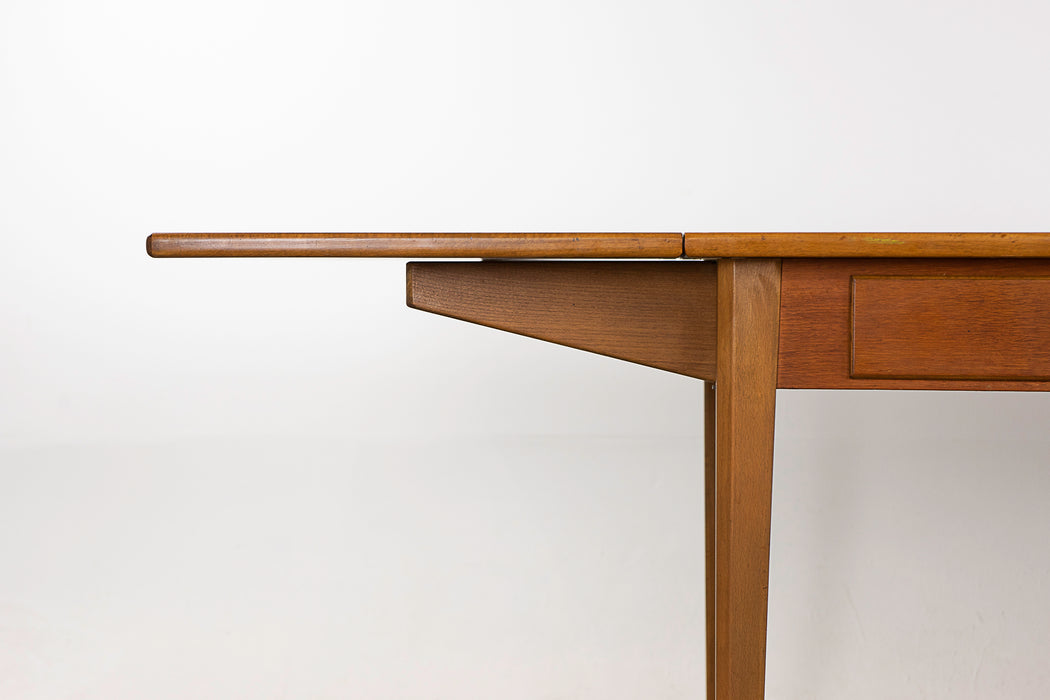 Teak & Beech Desk/Sewing Table - (322-169)