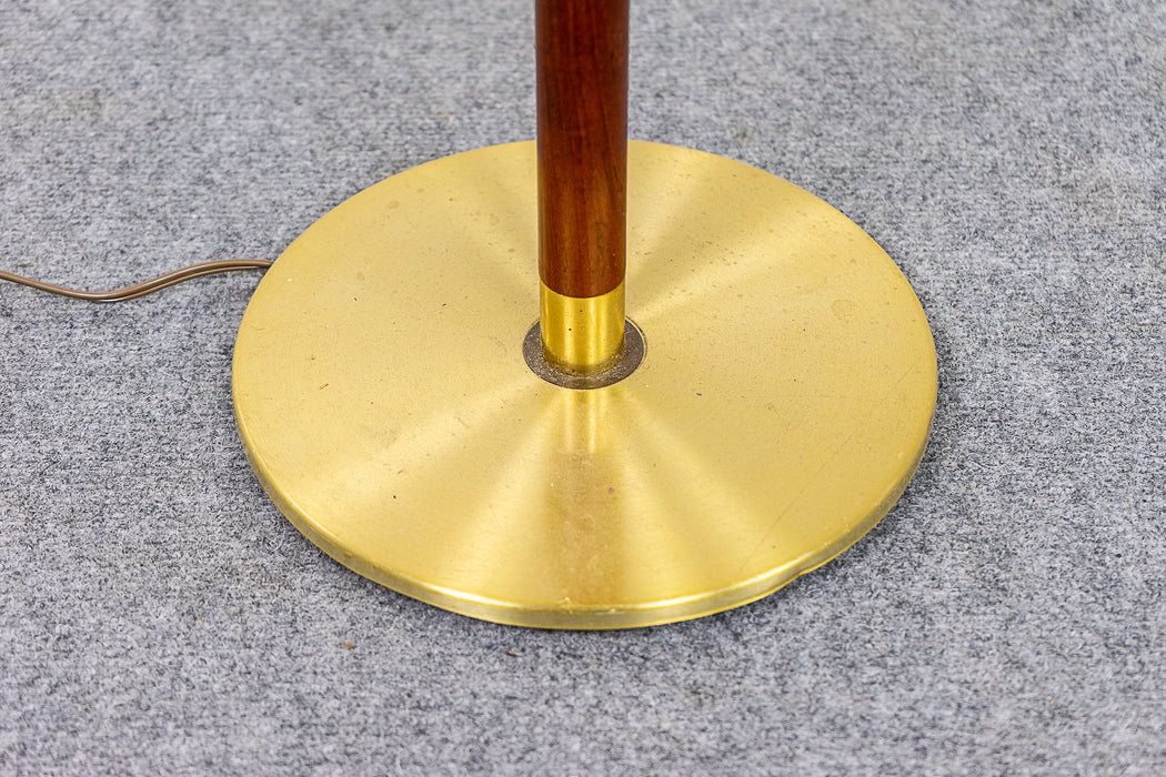 Danish Teak & Metal Telescopic Floor Lamp - (321-345.4)