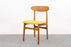 Danish Modern Teak & Oak Dining Chair - (D1467)