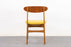 Danish Modern Teak & Oak Dining Chair - (D1467)