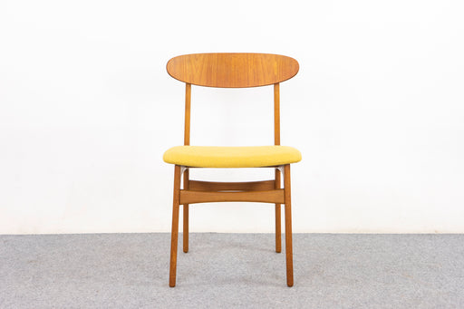Danish Modern Teak & Oak Dining Chair - (D1467)