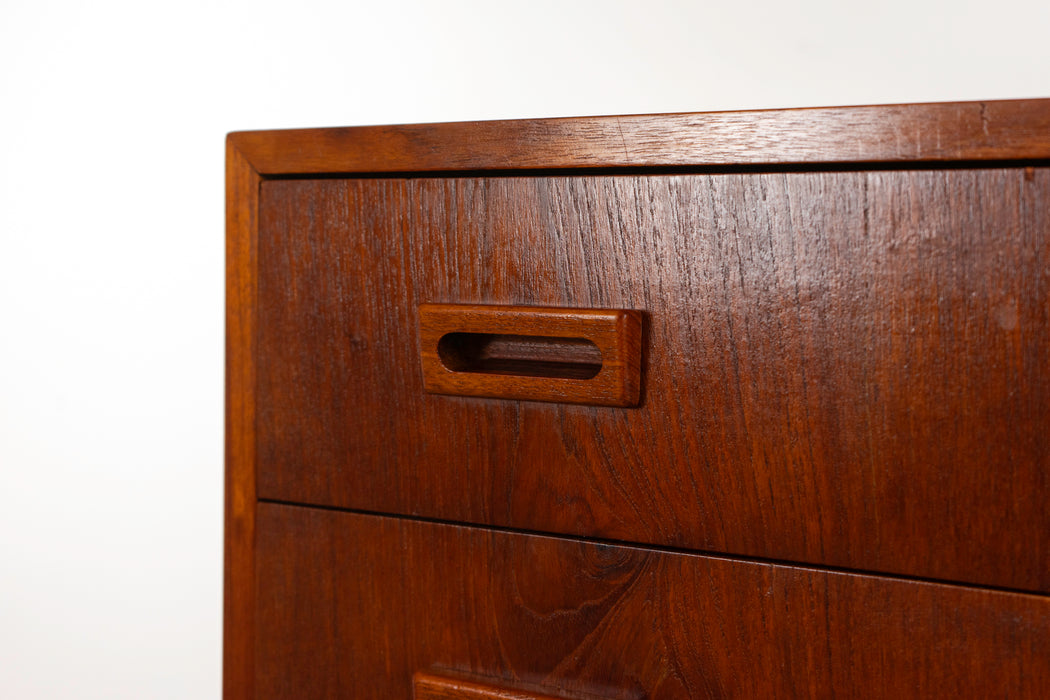 Danish Modern Teak & Oak Dresser - (325-180)