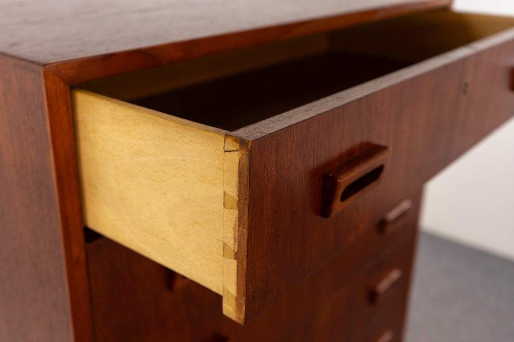 Danish Modern Teak & Oak Dresser - (325-180)