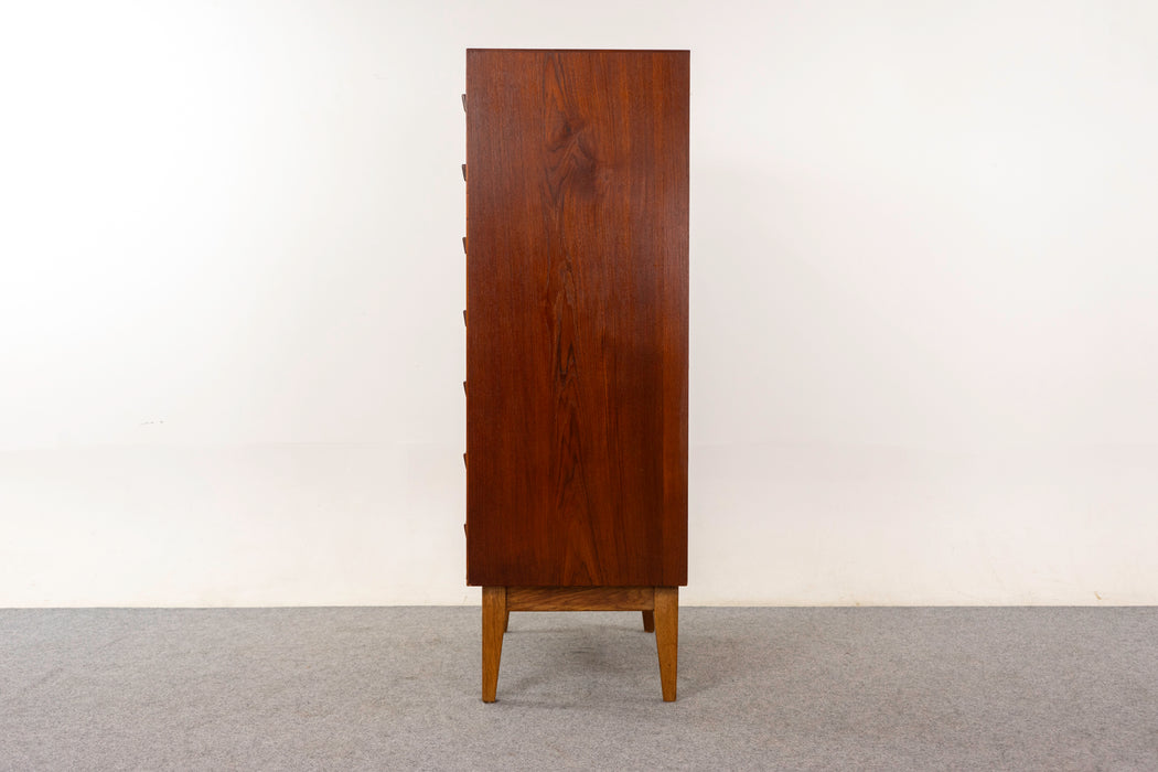 Danish Modern Teak & Oak Dresser - (325-180)