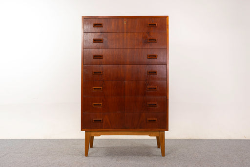 Danish Modern Teak & Oak Dresser - (325-180)