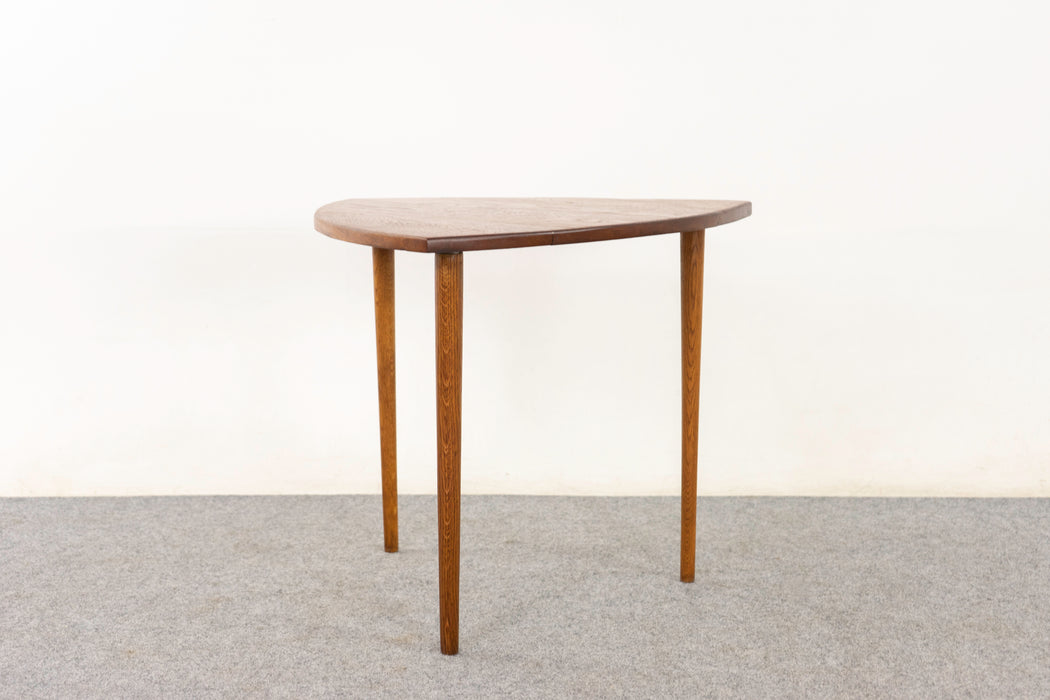 Teak & Oak Danish Side Table - (325-132)