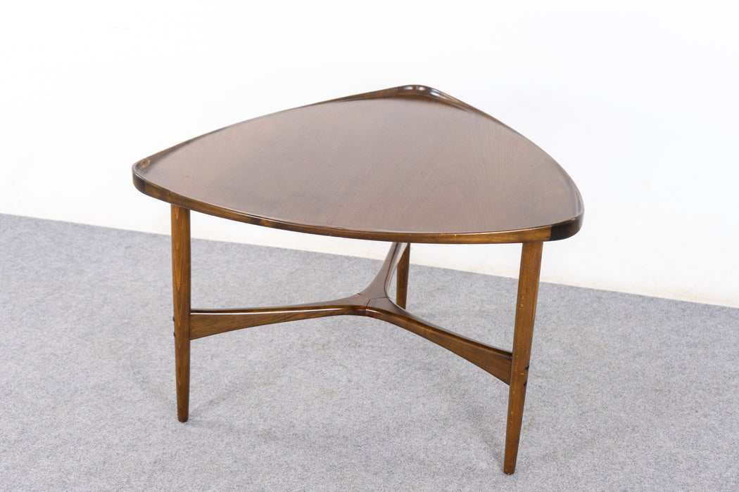 Danish Mid-Century Walnut Coffee Table by Scandia - (327-153)