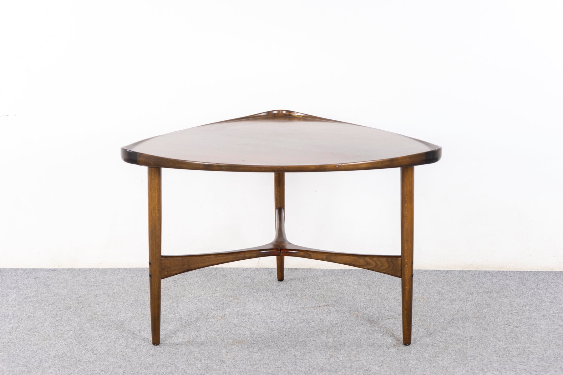 Danish Mid-Century Walnut Coffee Table by Scandia - (327-153)