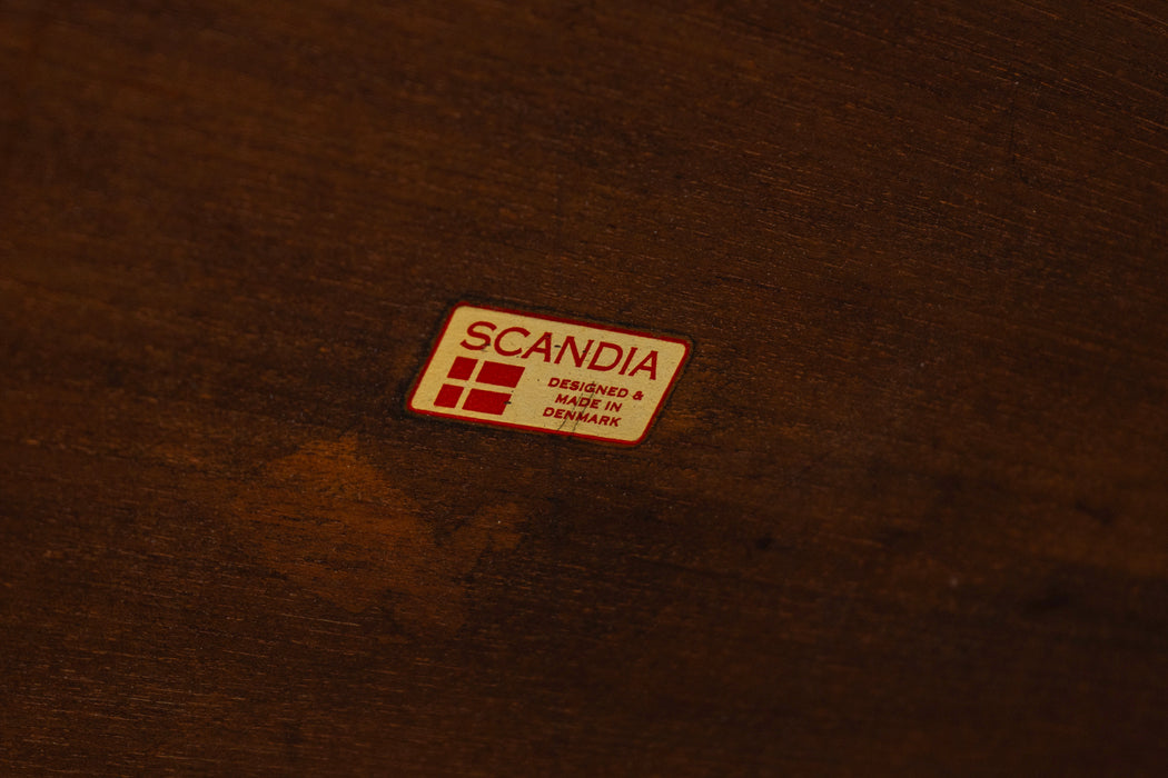 Danish Mid-Century Walnut Coffee Table by Scandia - (327-153)