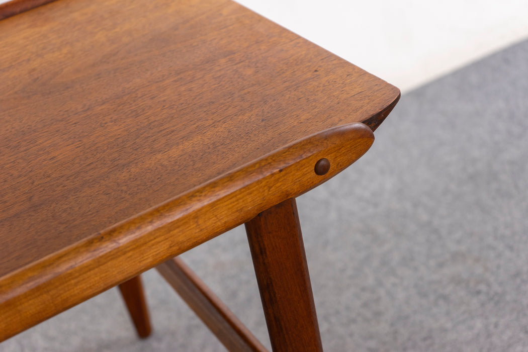 Teak Danish Side Table - (326-111)