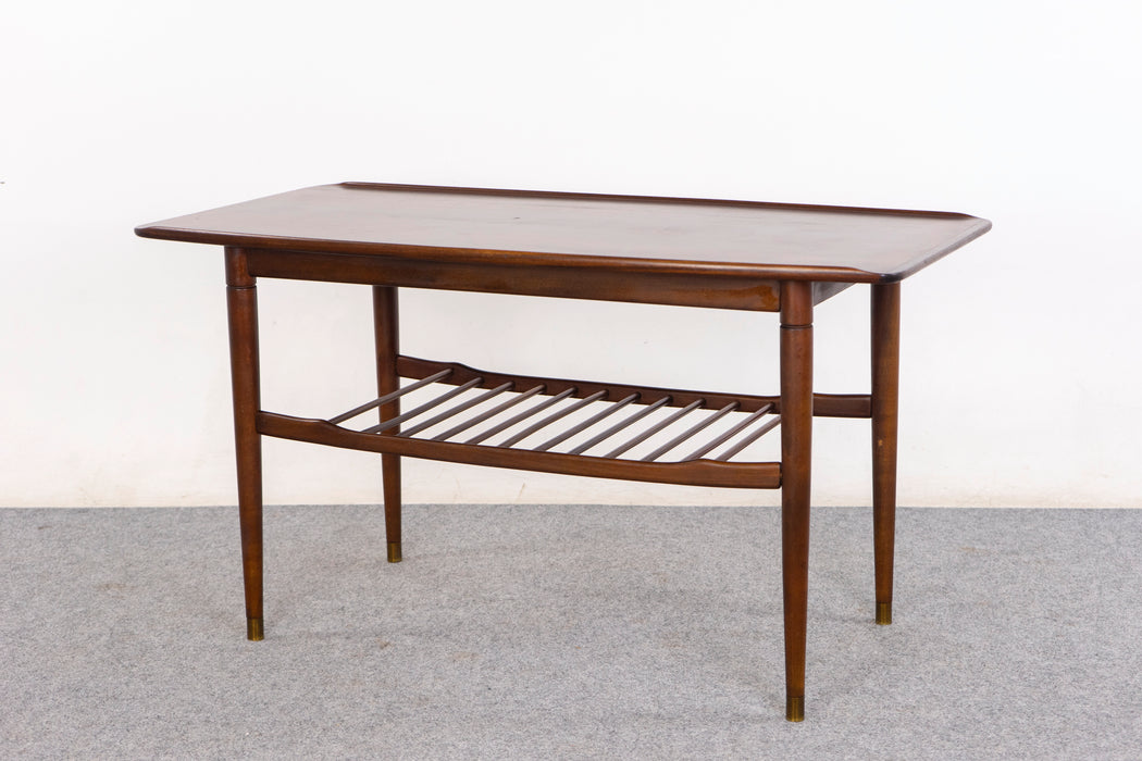 Walnut Danish Coffee Table - (326-009)