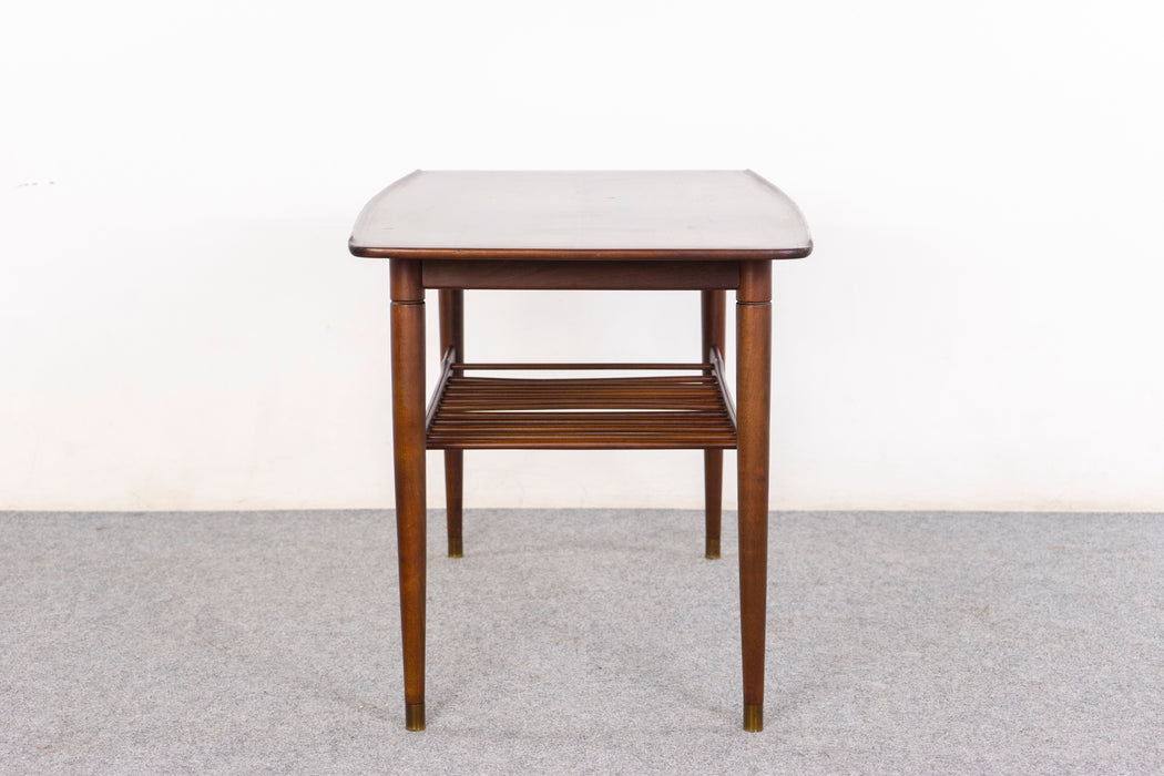 Walnut Danish Coffee Table - (326-009)