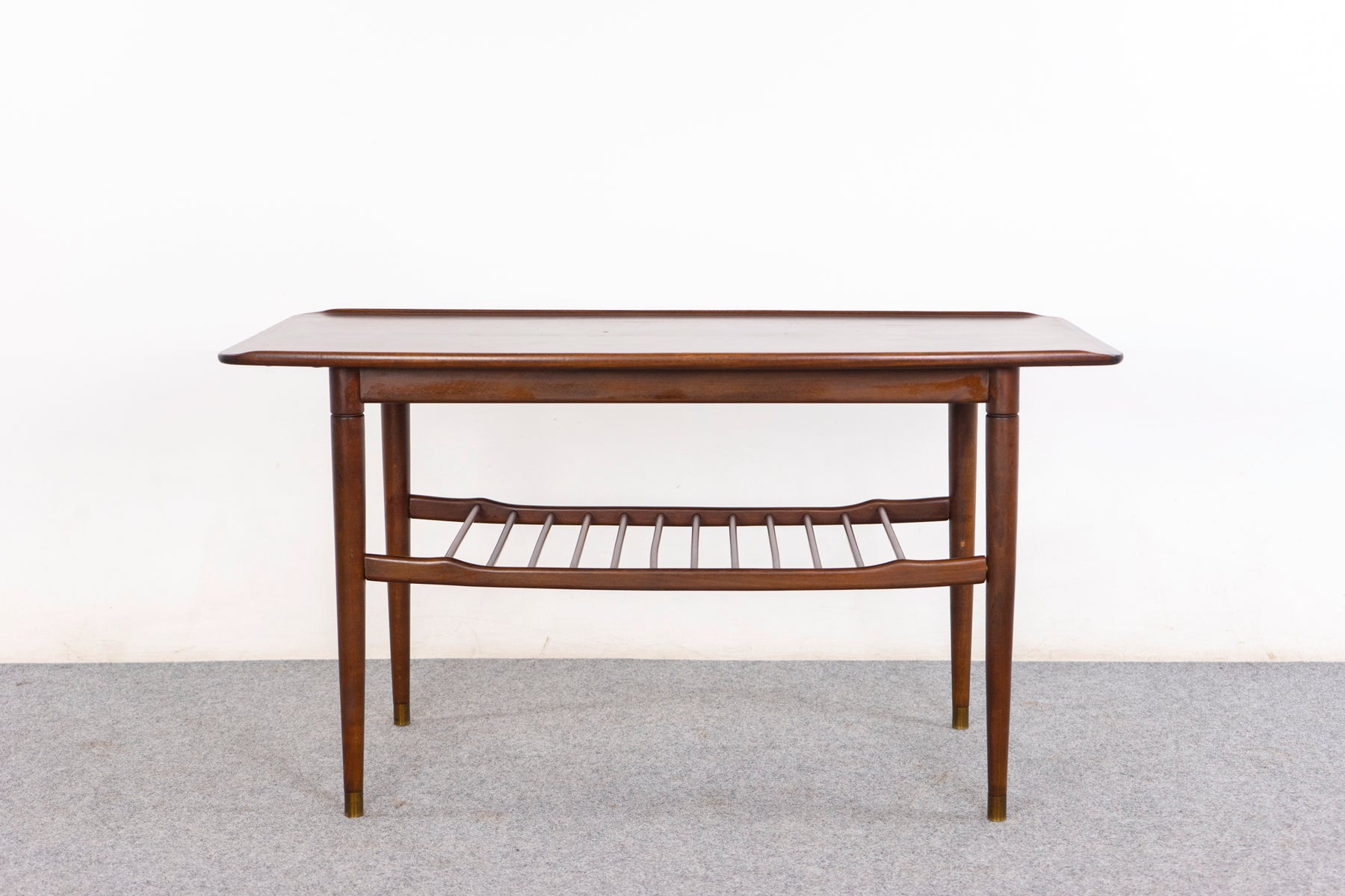 Walnut Danish Coffee Table - (326-009)