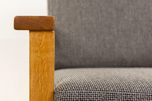 Oak Danish Lounge Chair by O.D. Mobler - (322-243)