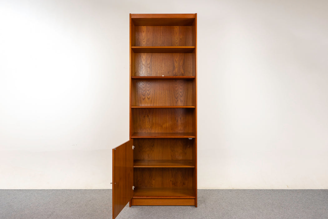 Teak Danish Bookcase  - (D1237)