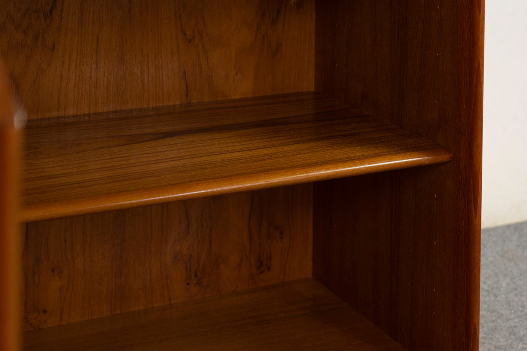 Teak Danish Bookcase  - (D1237)