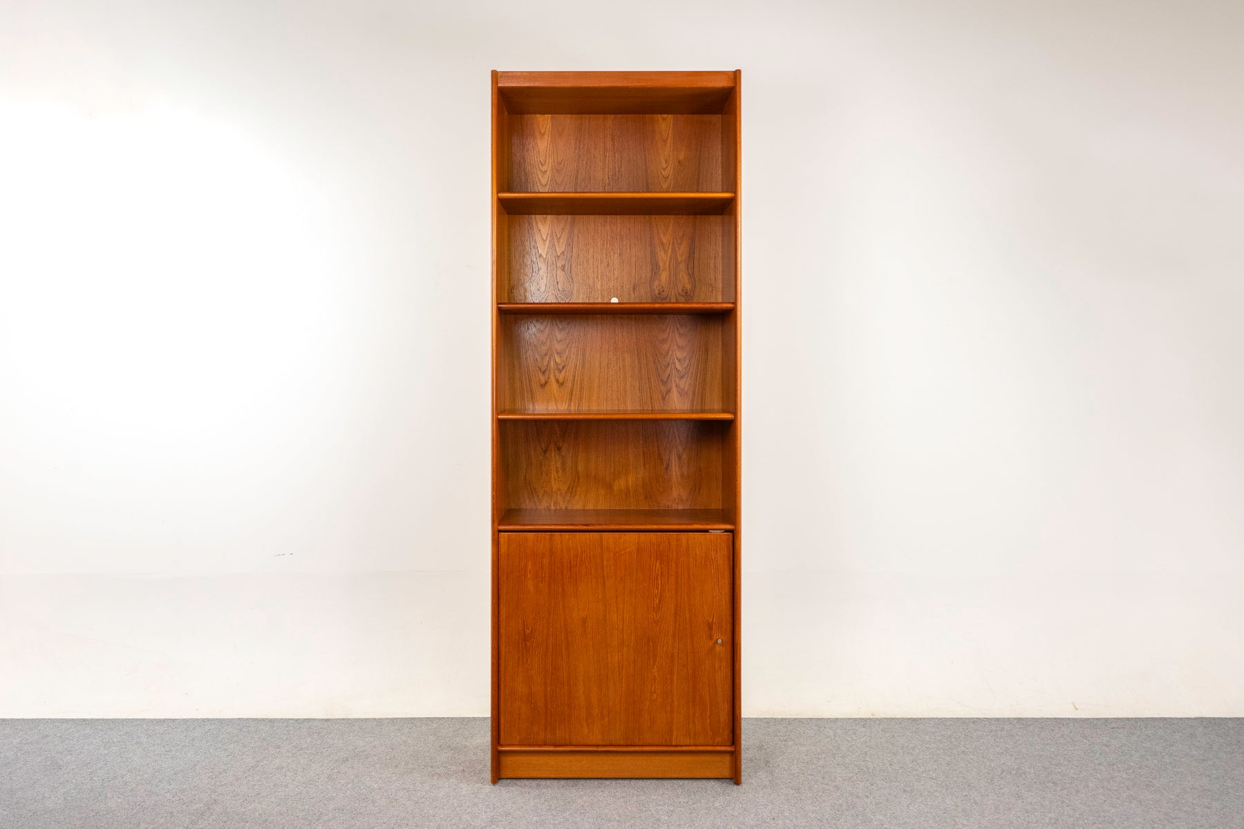 Teak Danish Bookcase  - (D1237)