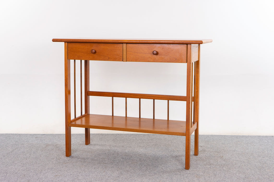 Teak Danish Console Table - (D1447)
