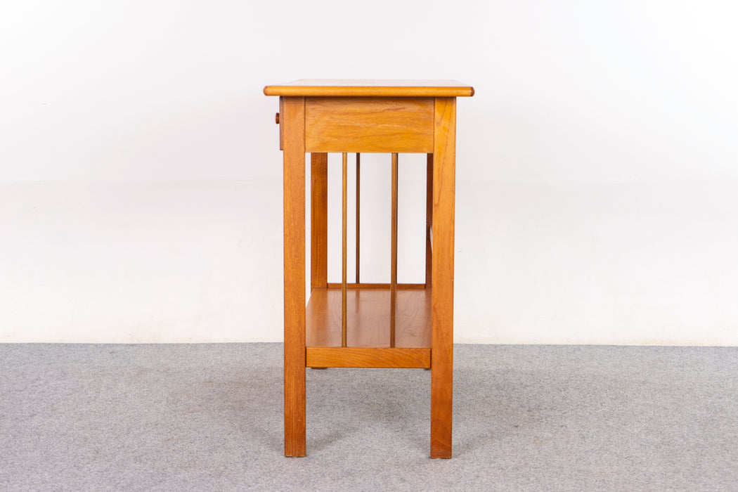 Teak Danish Console Table - (D1447)