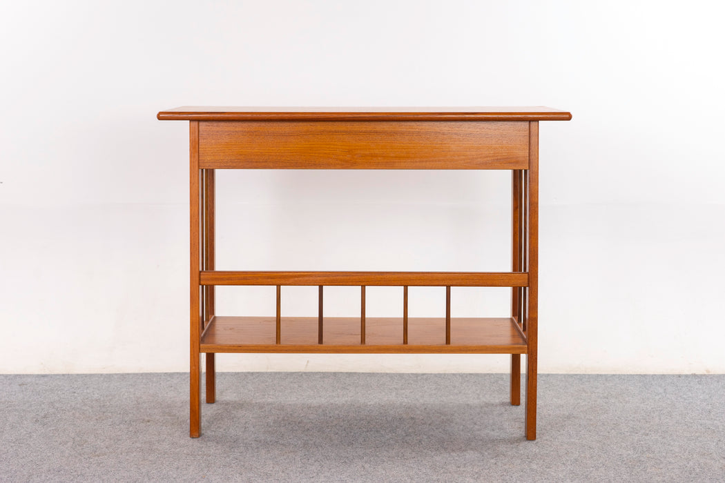 Teak Danish Console Table - (D1447)