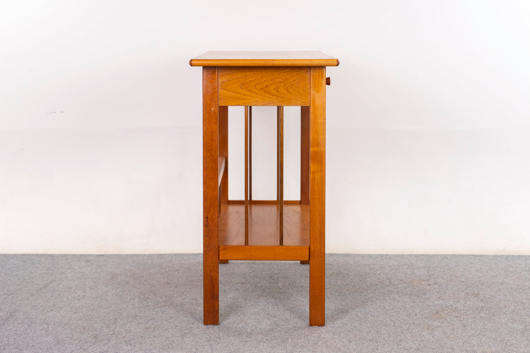 Teak Danish Console Table - (D1447)