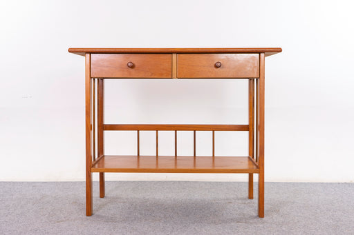 Teak Danish Console Table - (D1447)