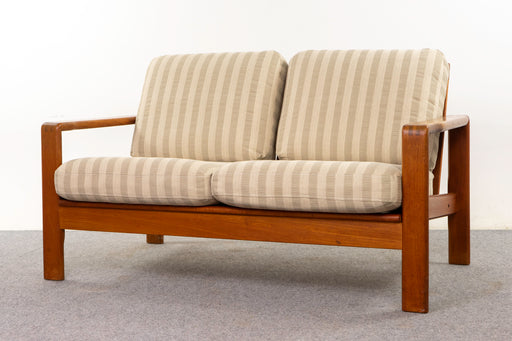Teak Danish Loveseat - (D1314)