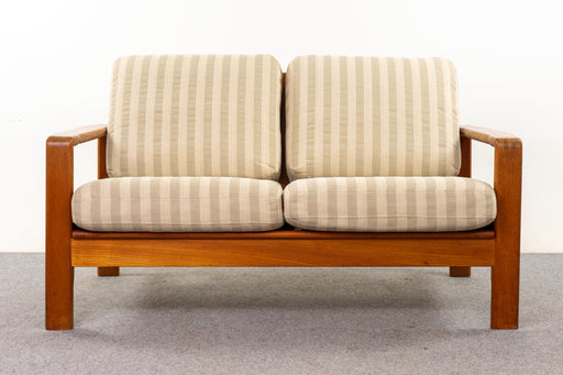 Teak Danish Loveseat - (D1314)