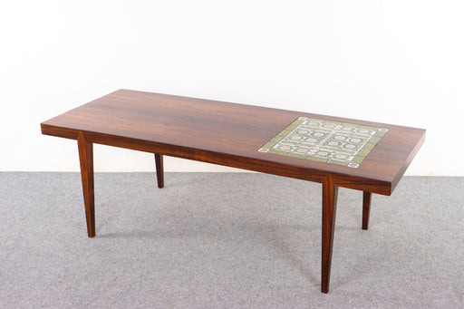 Rosewood & Tile Coffee Table by Severin Hansen - (D1126)