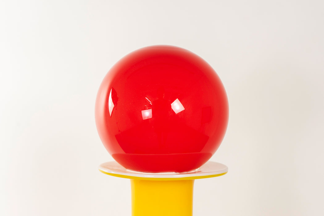 Glass Danish Art Vase by Holmegaard - (D1192.2)