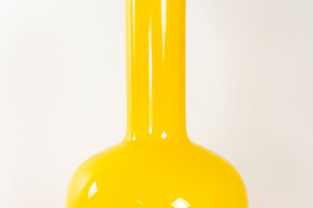 Glass Danish Art Vase by Holmegaard - (D1192.2)