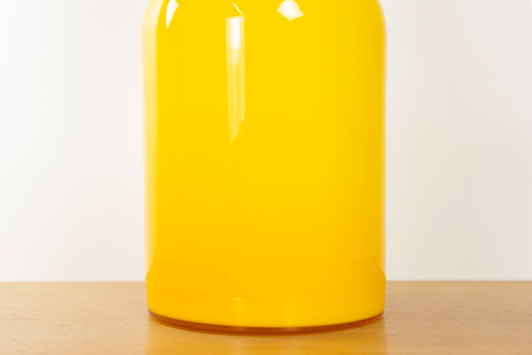 Glass Danish Art Vase by Holmegaard - (D1192.2)