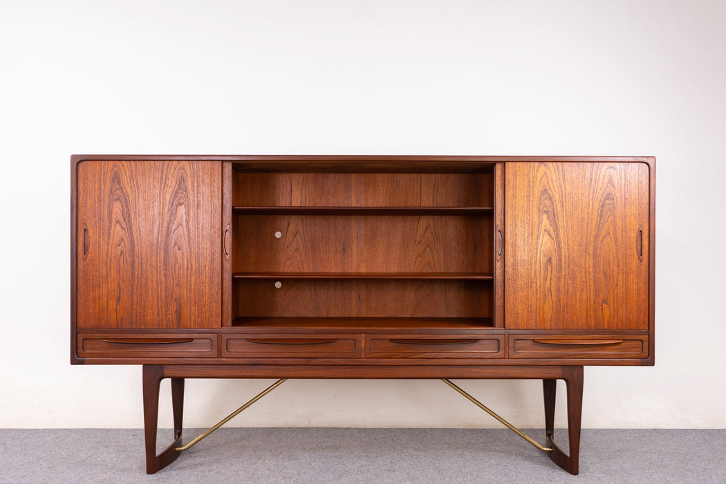 Teak Danish Sideboard by Sofus Jorgensen - (D1416)
