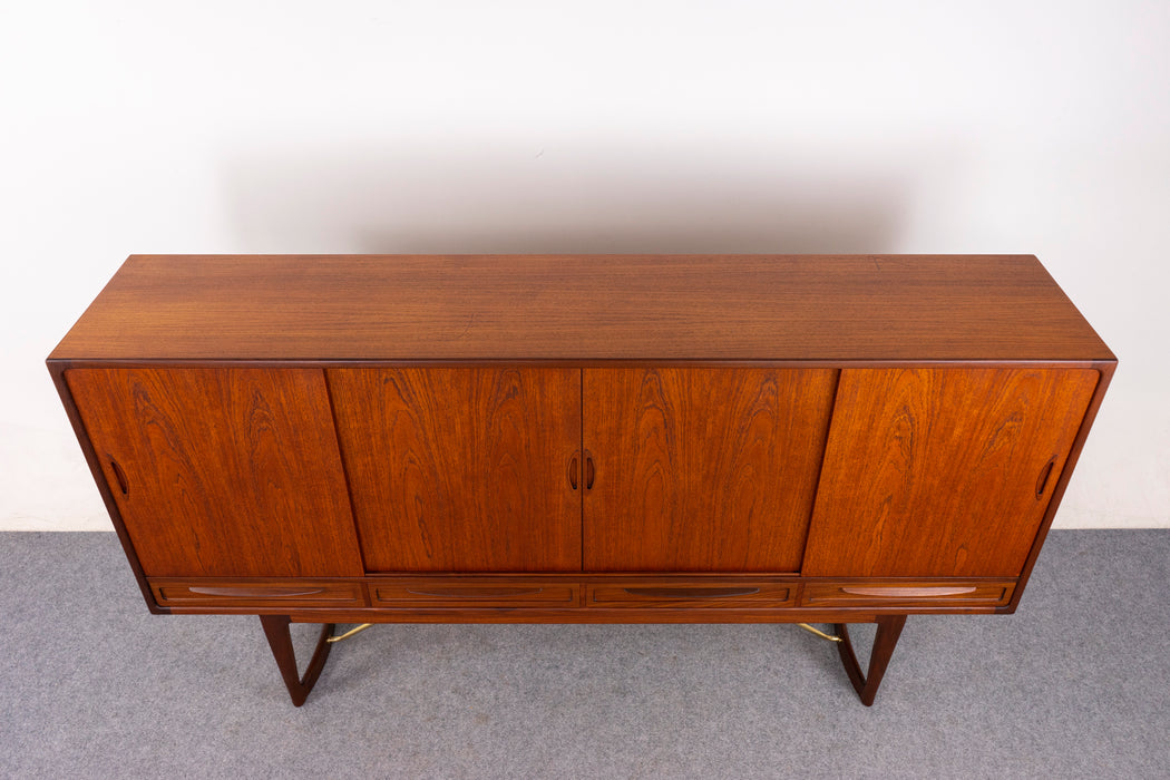 Teak Danish Sideboard by Sofus Jorgensen - (D1416)