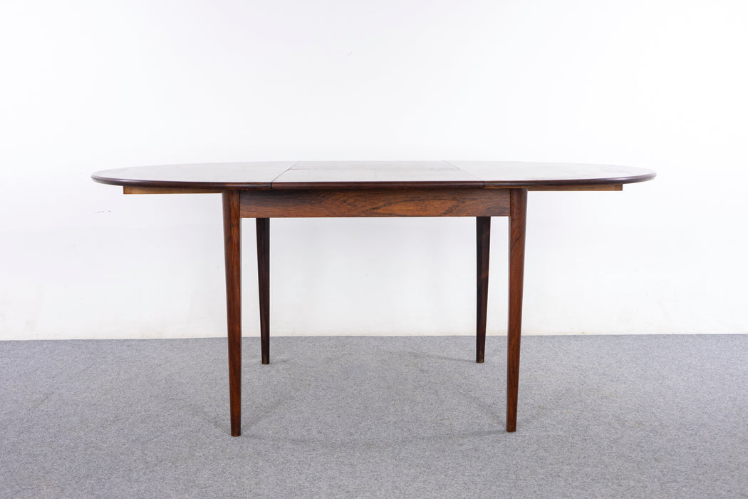 Danish Modern Rosewood Dining Table - (326-189)